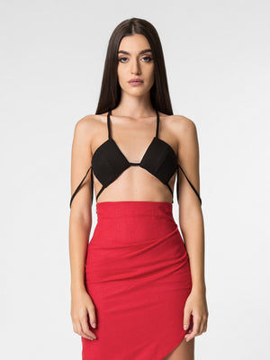 PALMA linen bralette