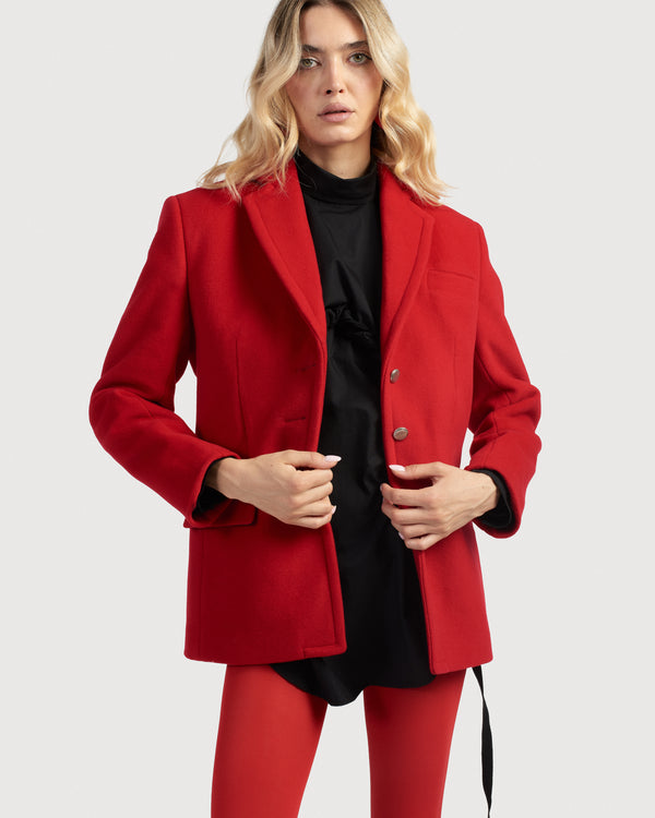 Crimson jacket